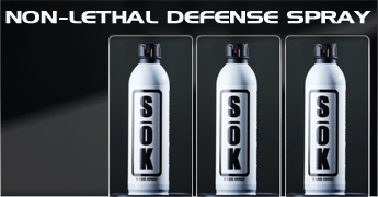 Non-Lethal Defense SOK Home Defender 14 Ounce Can | Stream For 16 Seconds For An Effective Range Of 20 Feet.